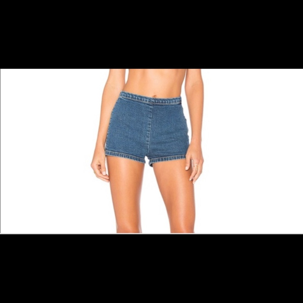 GRLFRND denim short